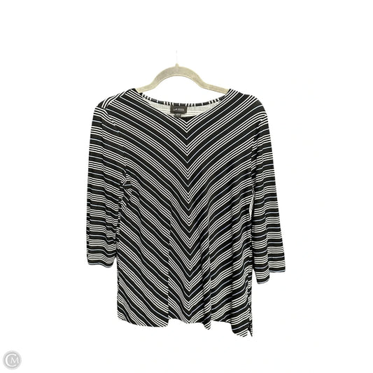 Top Long Sleeve By J. Jill In Striped Pattern, Size: S