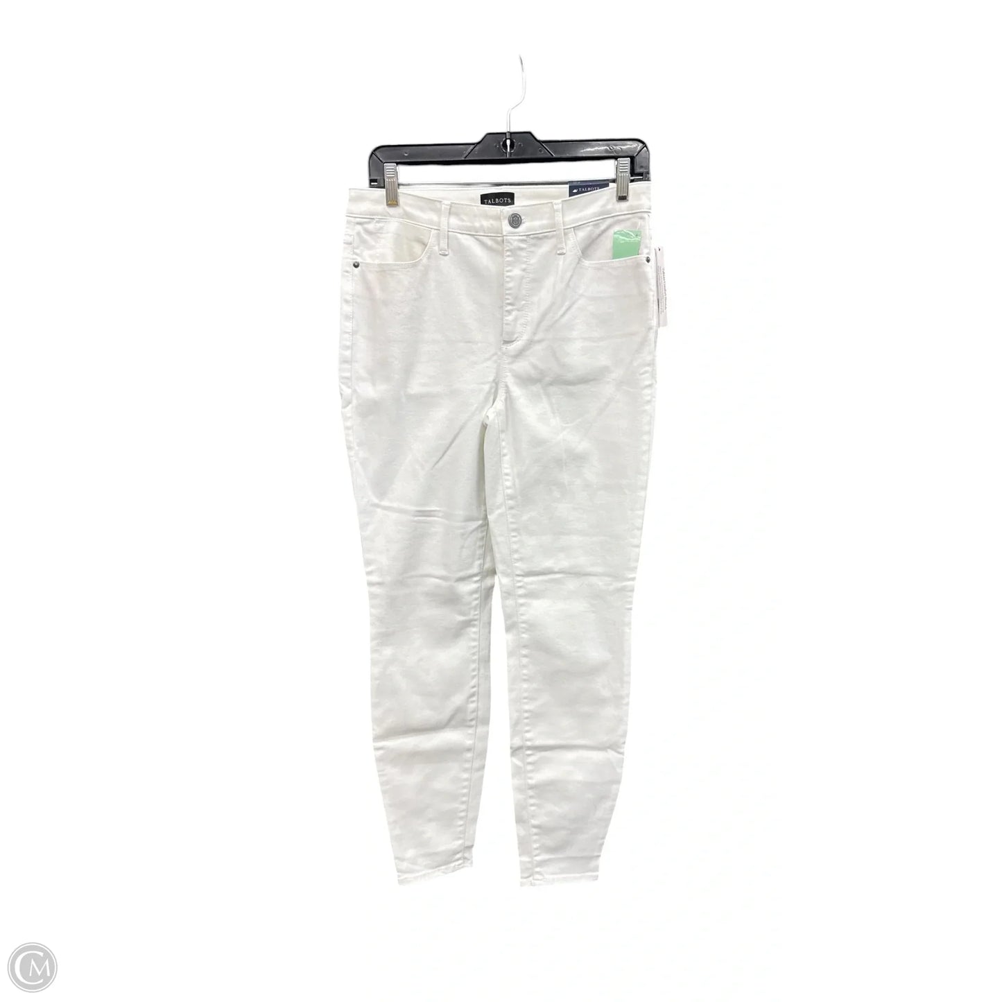Jeans Jeggings By Talbots In White Denim, Size: 6