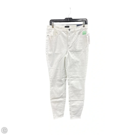 Jeans Jeggings By Talbots In White Denim, Size: 6