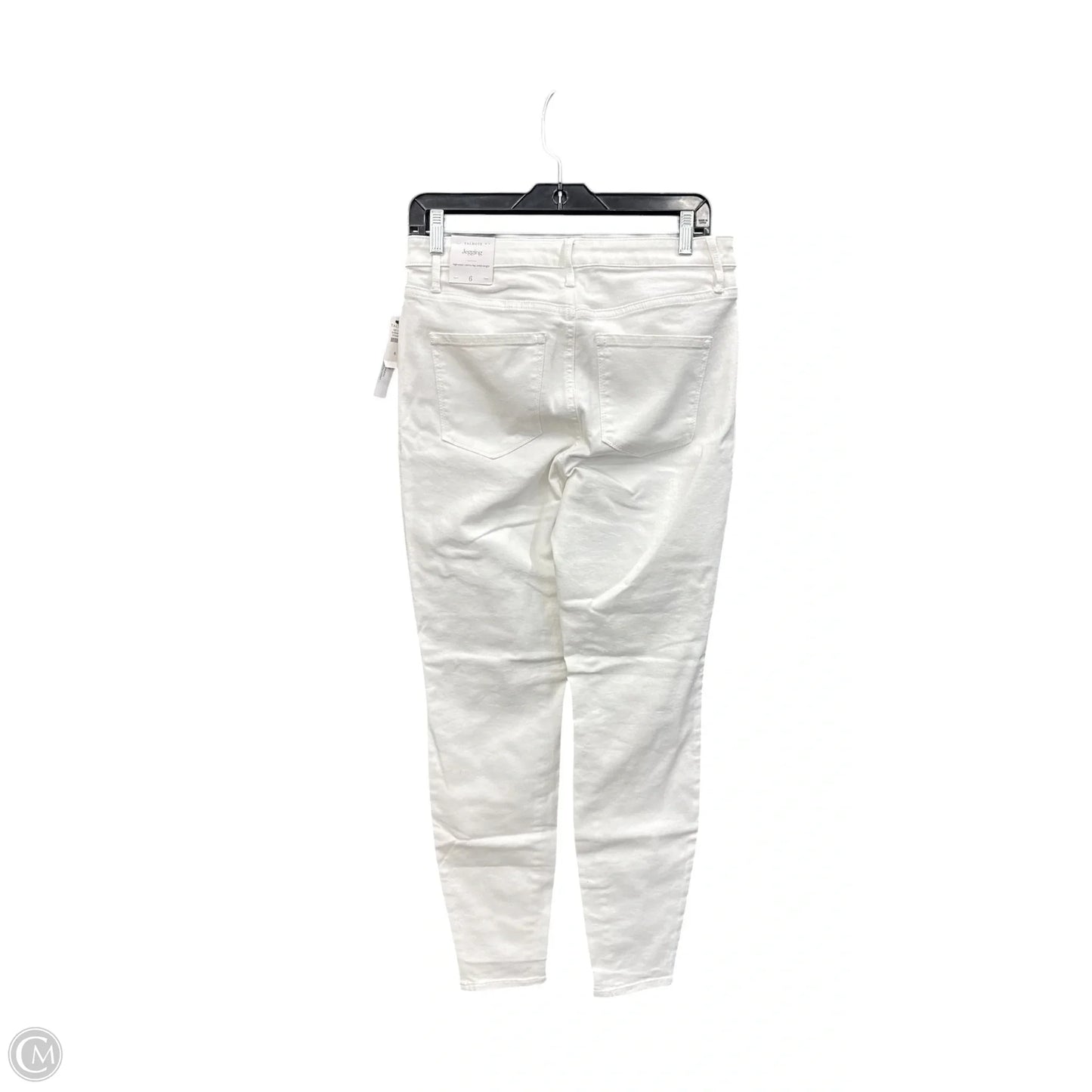 Jeans Jeggings By Talbots In White Denim, Size: 6