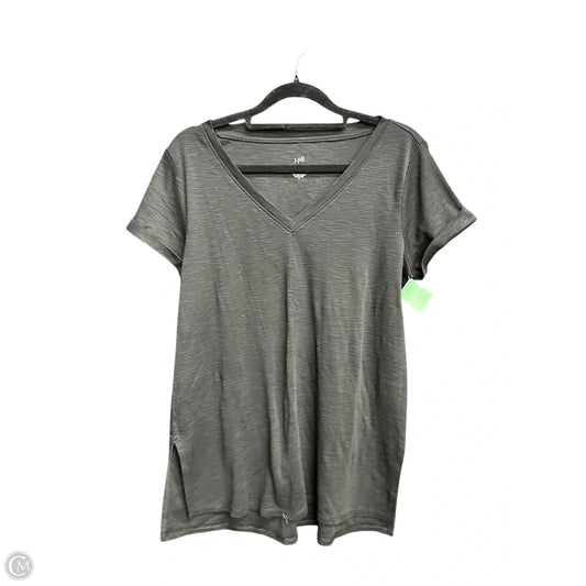 Top Short Sleeve Basic By J. Jill In Black, Size: S