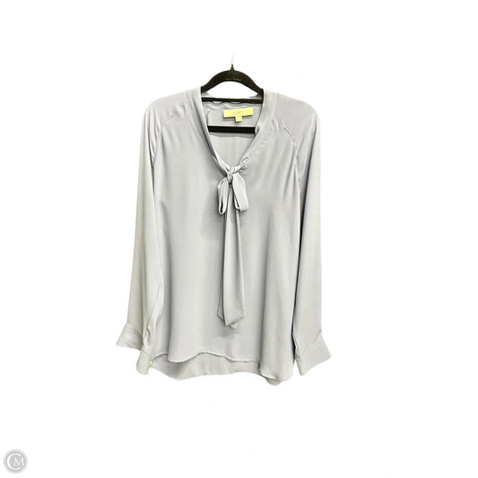 Top Long Sleeve By Loft In Blue, Size: S