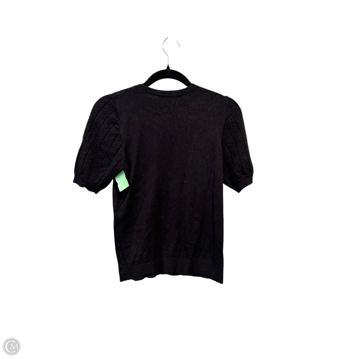 Top Short Sleeve By Loft In Black, Size: Xs