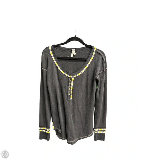 Top Long Sleeve By We The Free In Black, Size: M