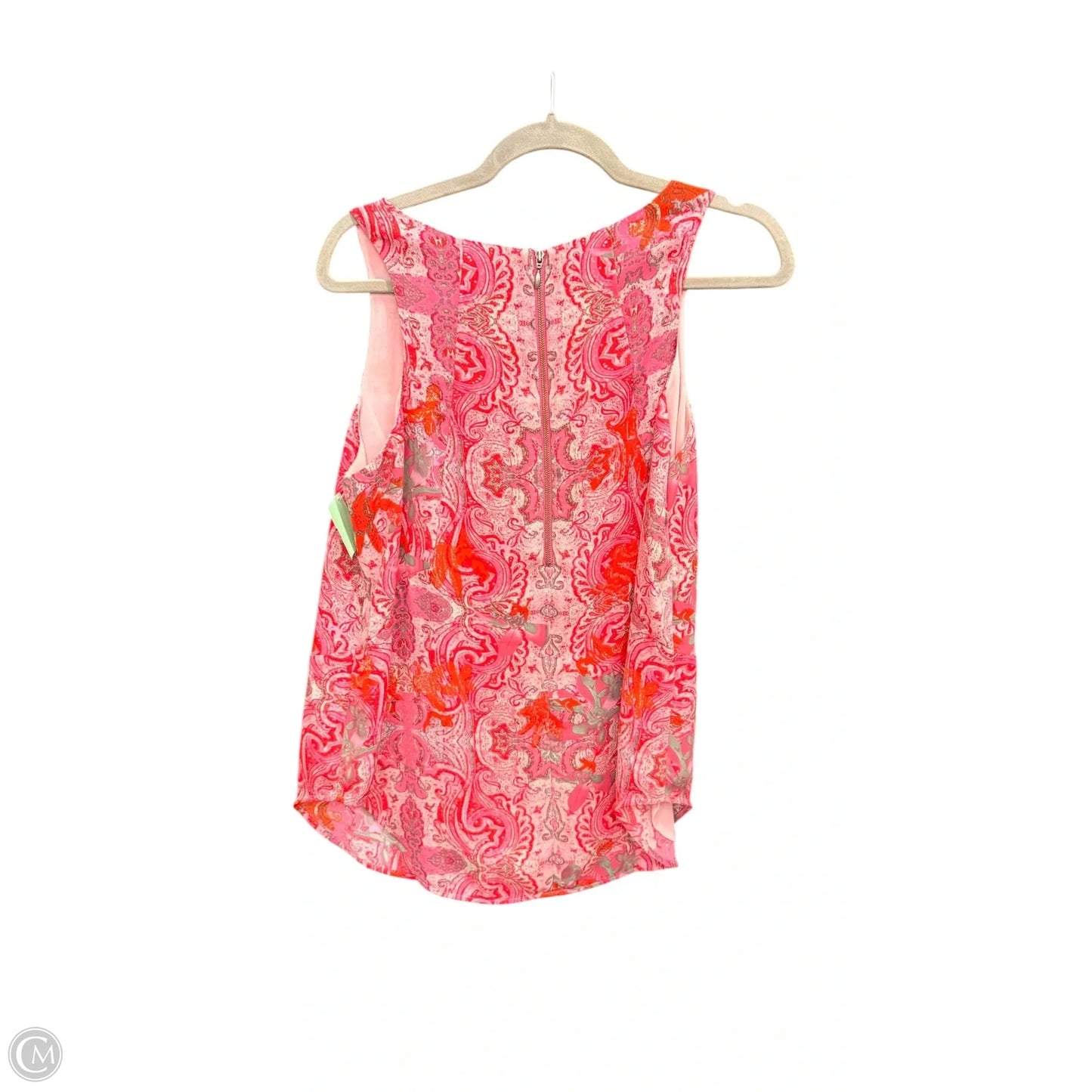 Top Sleeveless By Cabi In Pink, Size: M