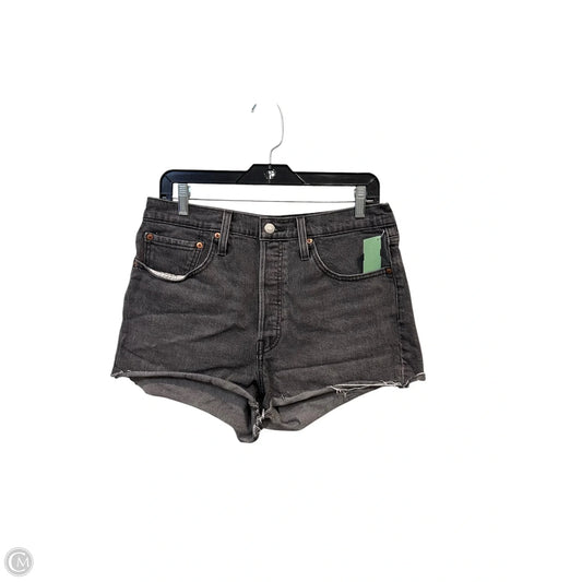 Shorts By Levis In Black Denim, Size: 8