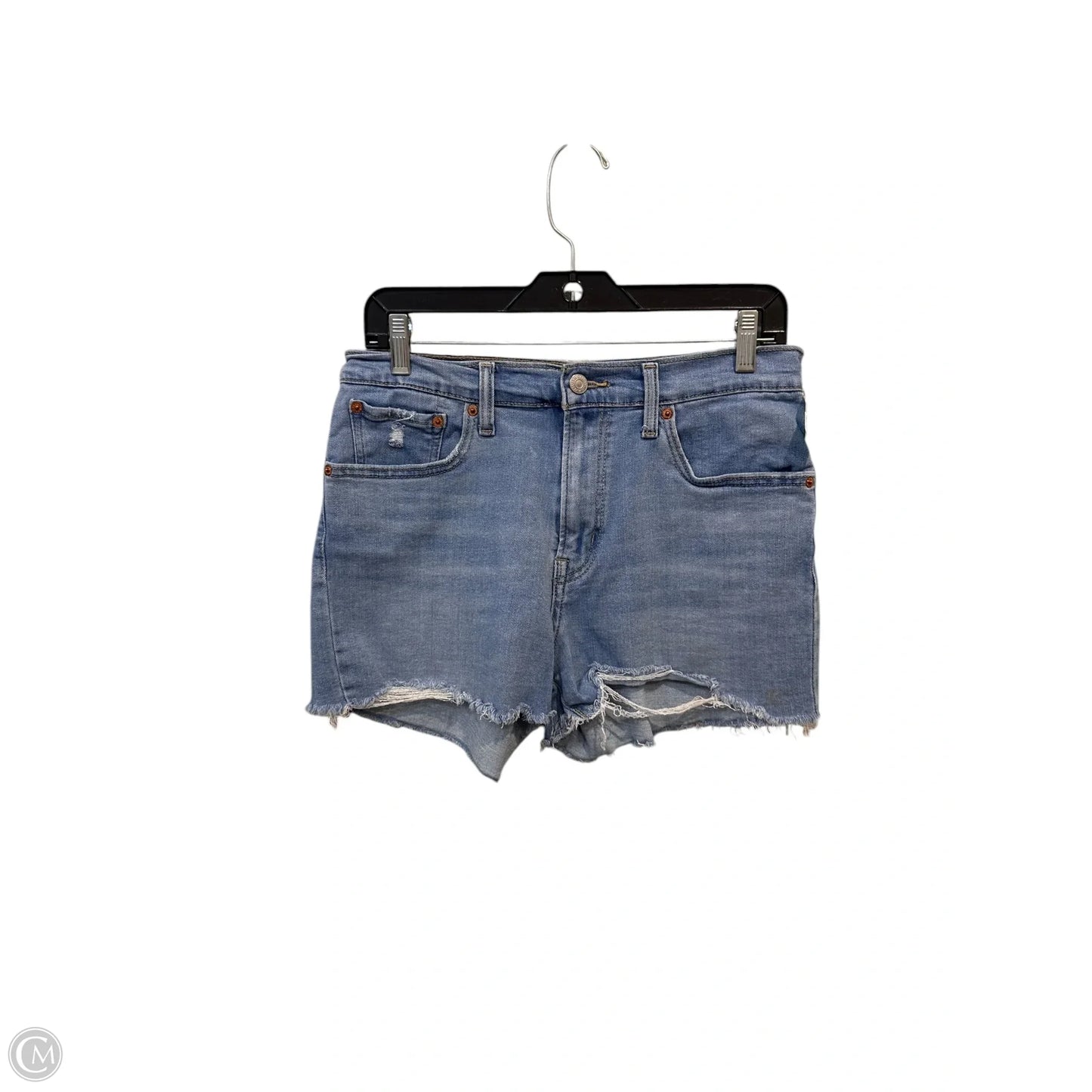 Shorts By Levis In Blue Denim, Size: 8