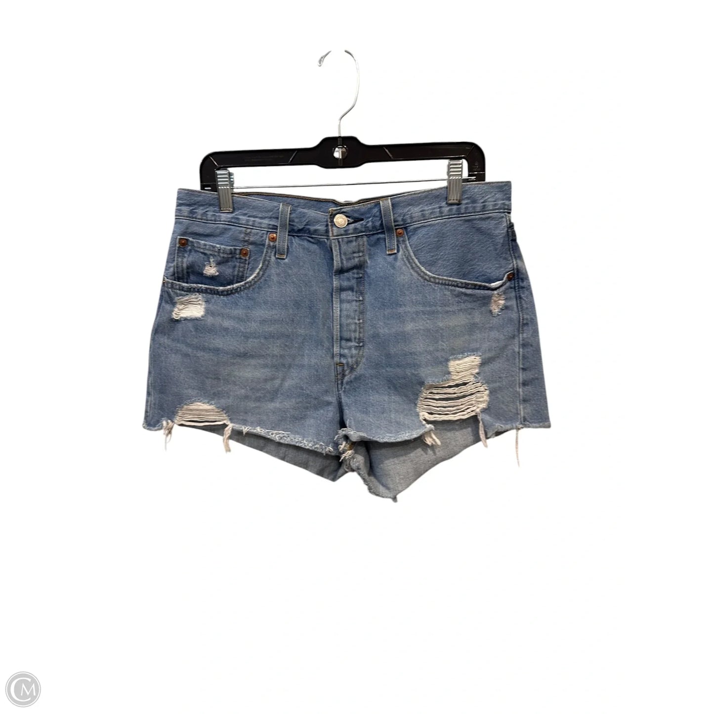 Shorts By Levis In Blue Denim, Size: 10
