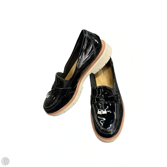 Shoes Flats By Clarks In Black, Size: 8