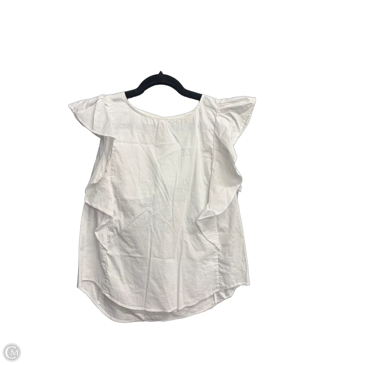 Top Sleeveless By Alex Marie In White, Size: Xl