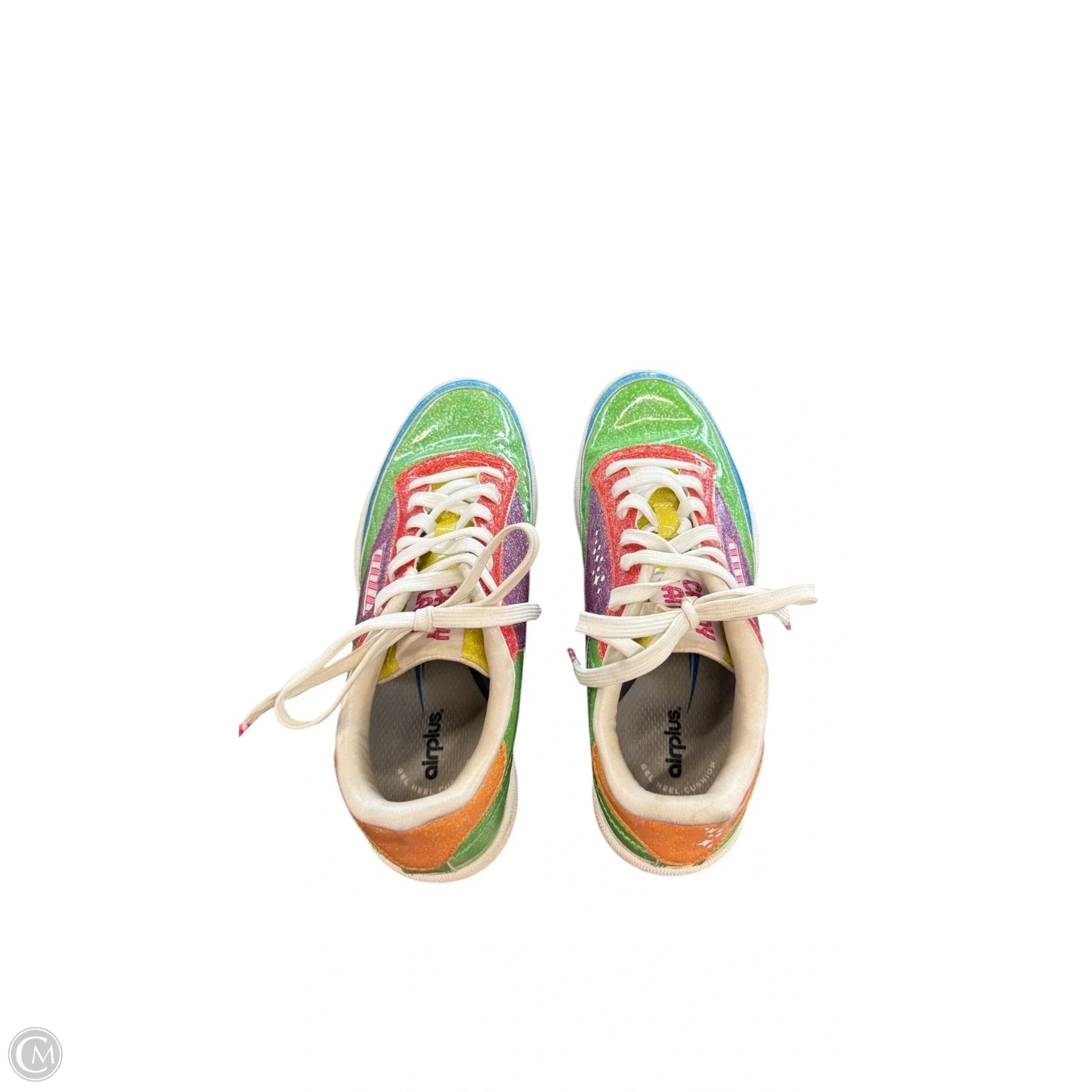 Shoes Sneakers By Reebok In Rainbow Print, Size: 7