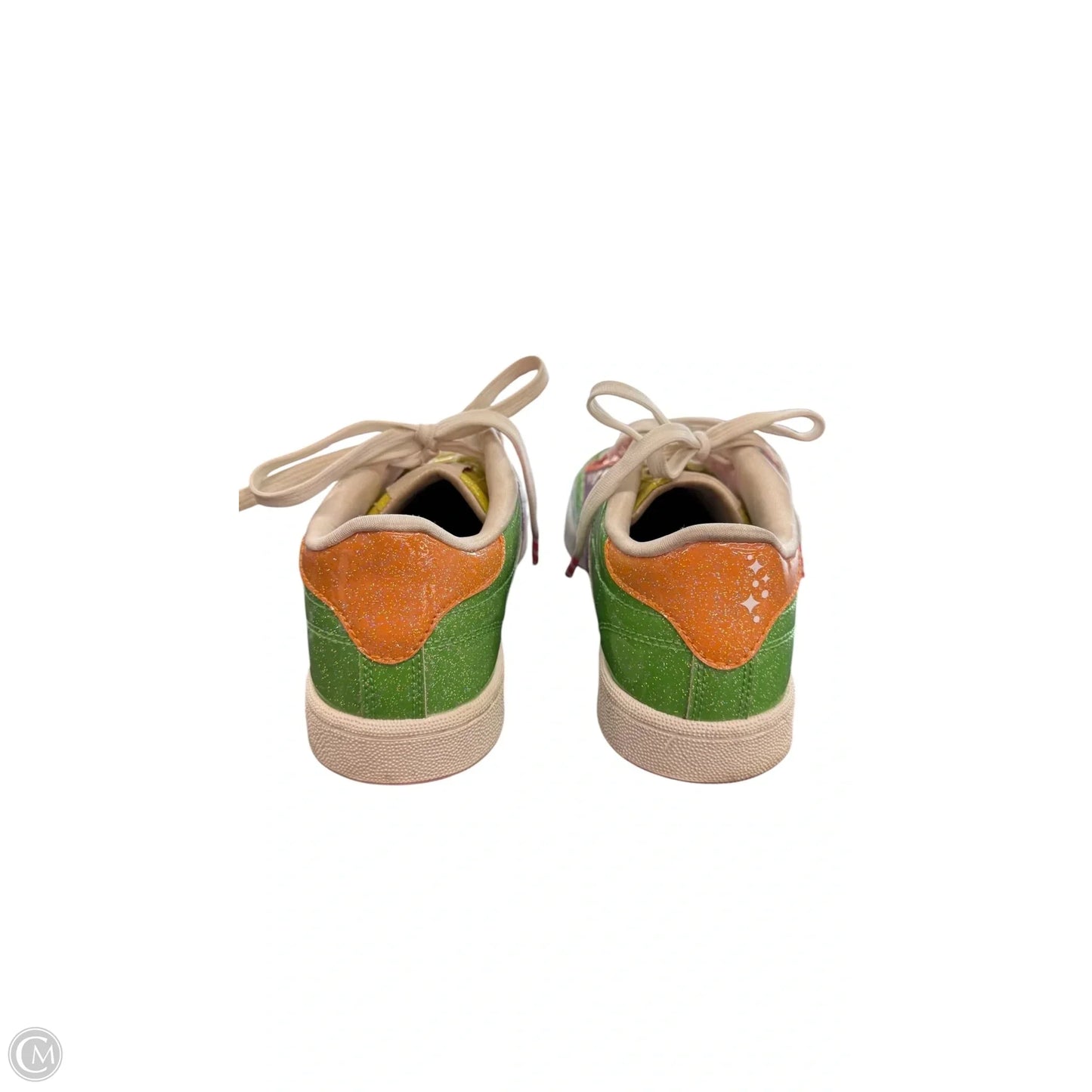 Shoes Sneakers By Reebok In Rainbow Print, Size: 7