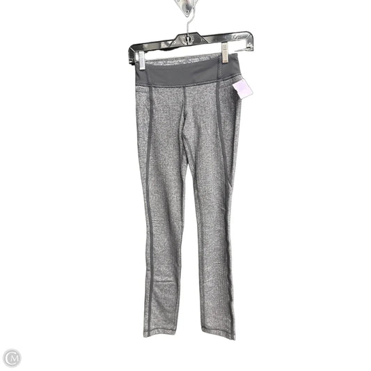 Athletic Leggings By Lululemon In Grey, Size: Xs