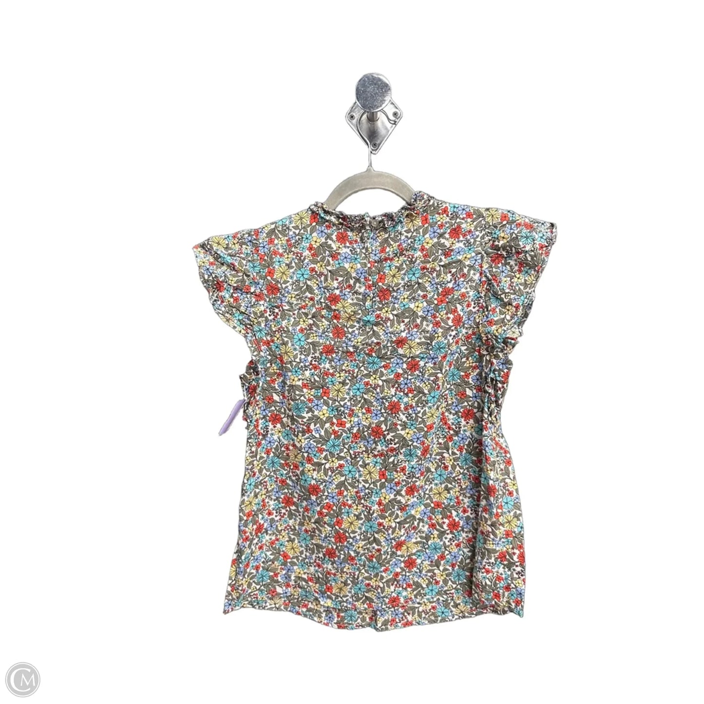 Top Sleeveless By Loft In Floral Print, Size: Xs