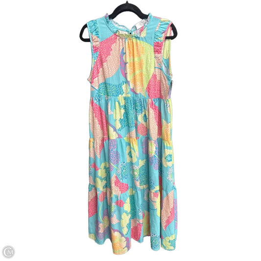 Dress Casual Maxi By Clothes Mentor In Multi-colored, Size: S