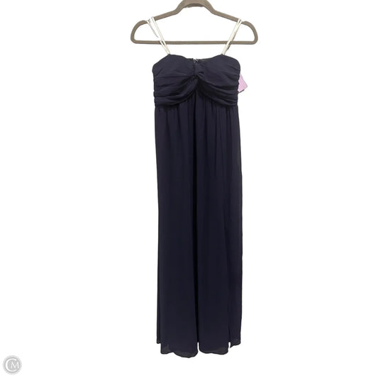 Dress Party Long By Lulus In Navy, Size: S