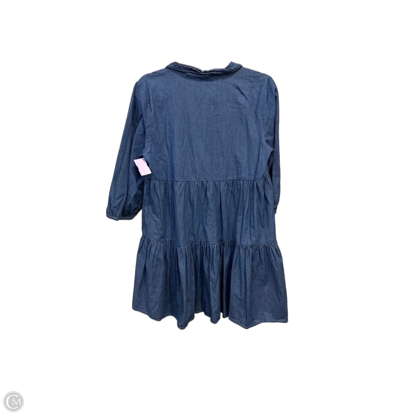 Dress Casual Short By Bb Dakota In Blue Denim, Size: S