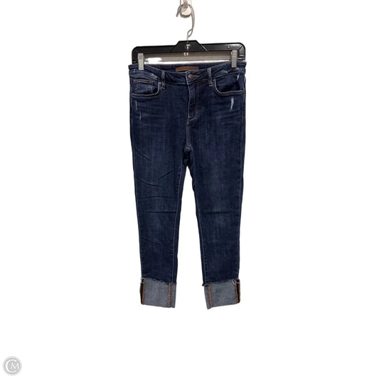 Jeans Cropped By Joes Jeans In Blue Denim, Size: 8