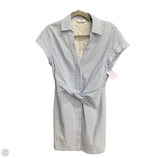 Dress Casual Short By Vineyard Vines In Striped Pattern, Size: M