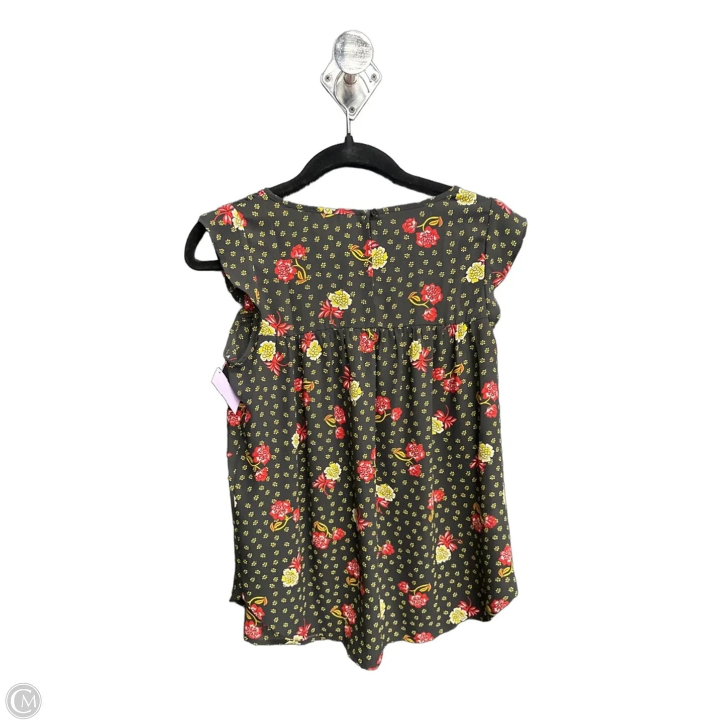 Top Sleeveless By Loft In Floral Print, Size: Xs