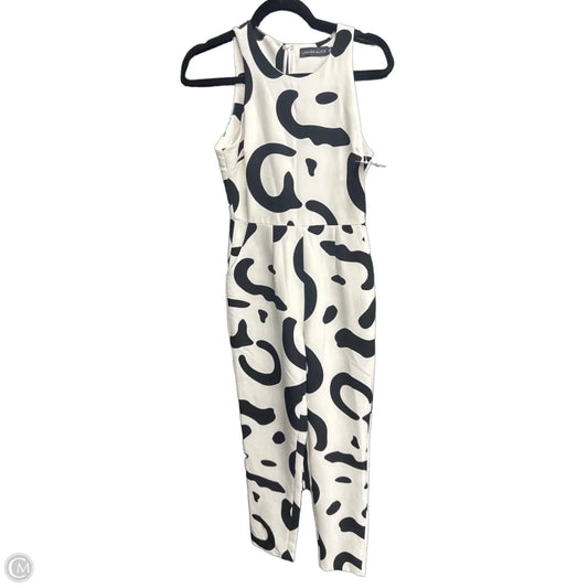 Jumpsuit By Clothes Mentor In Black & White, Size: S