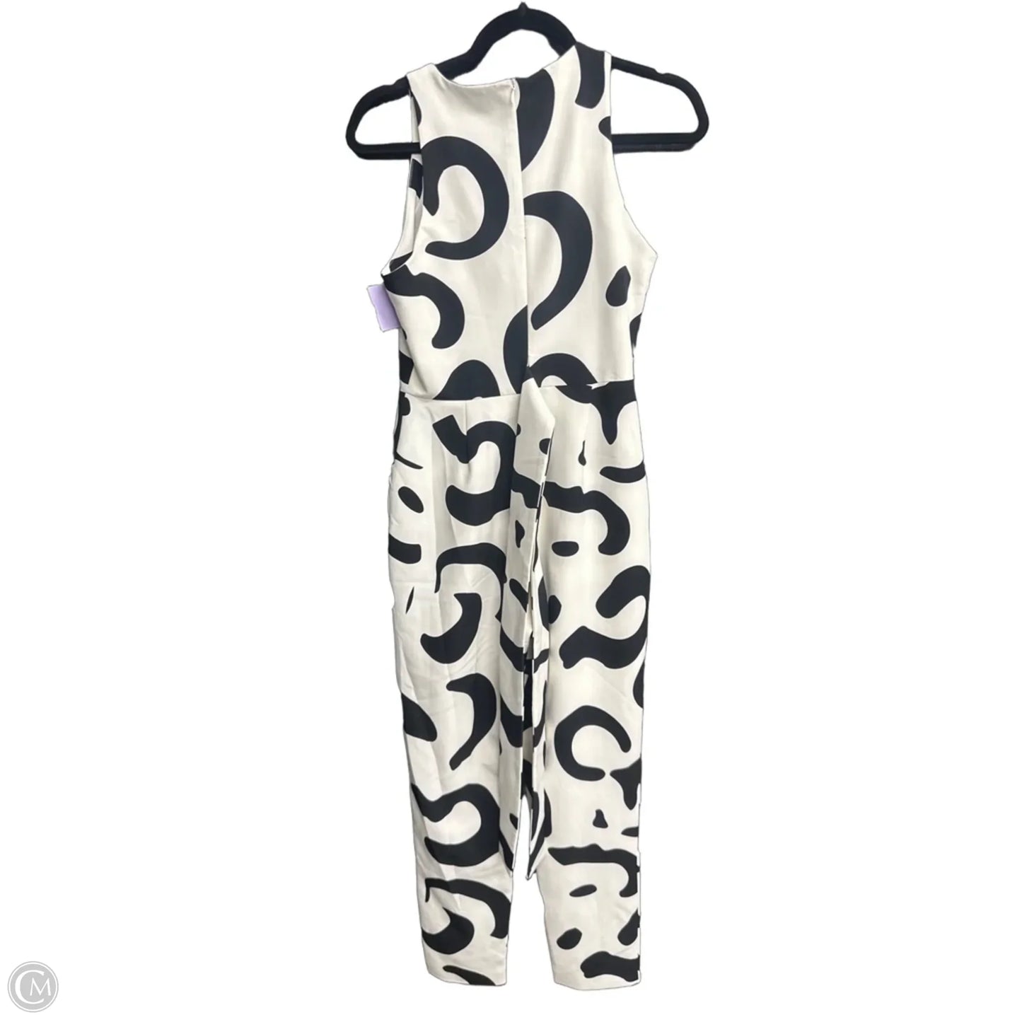 Jumpsuit By Clothes Mentor In Black & White, Size: S