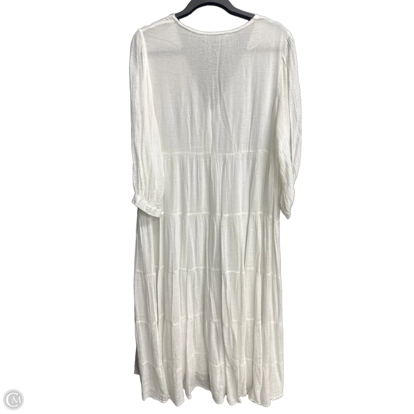 Dress Casual Maxi By Zara In White, Size: M