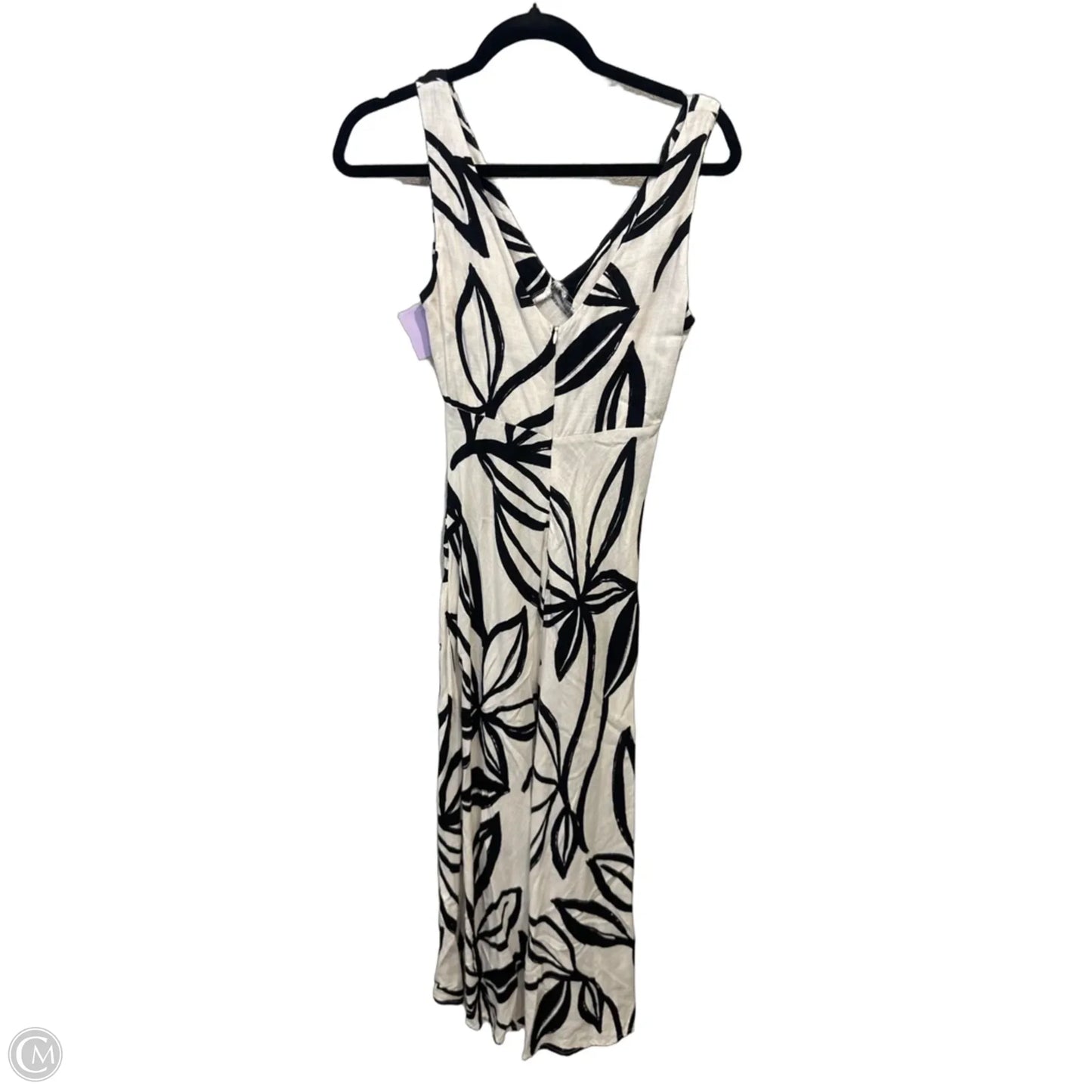 Dress Casual Maxi By Clothes Mentor In Black & White, Size: Xs