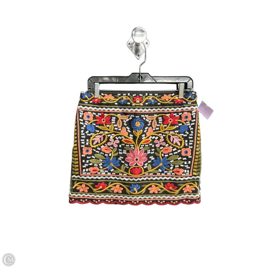 Skirt Mini & Short By J.marie In Floral Print, Size: 8