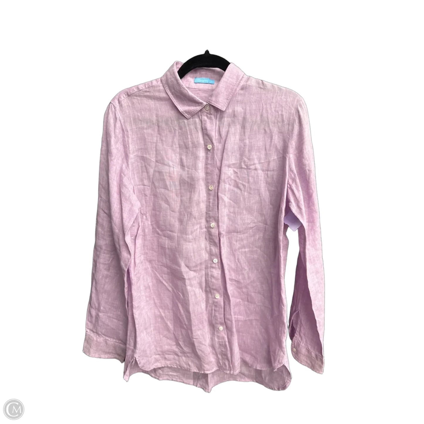Top Long Sleeve By J Mclaughlin In Purple, Size: M