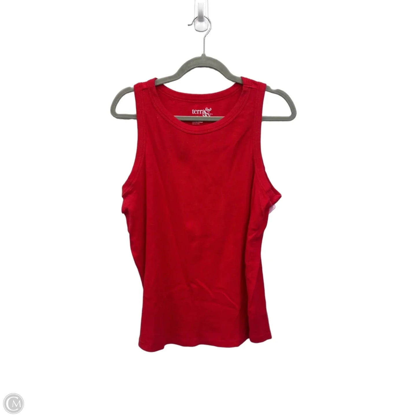 Tank Top By Terra & Sky In Red, Size: 1x