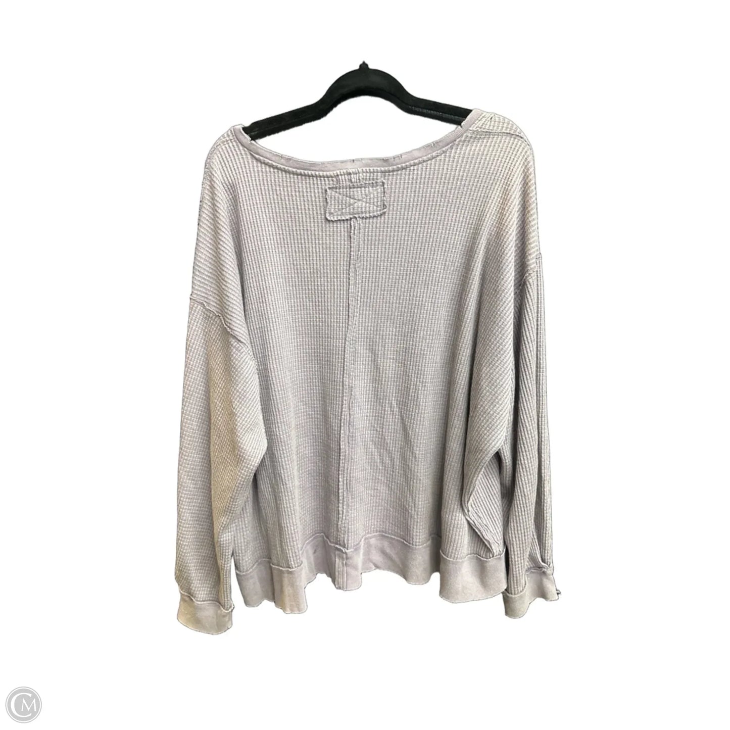 Top Long Sleeve By We The Free In Purple, Size: M