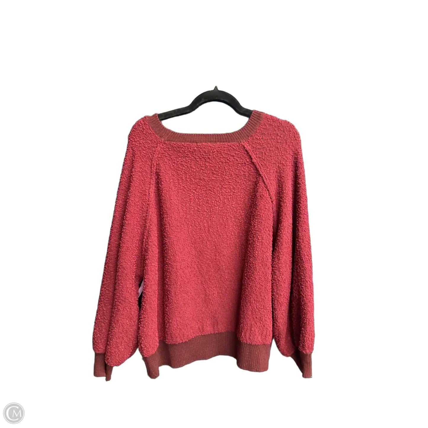 Top Long Sleeve By Umgee In Maroon, Size: L