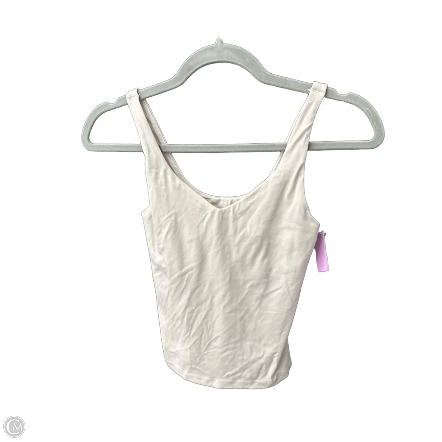 Athletic Tank Top By Offline In Cream, Size: Xs