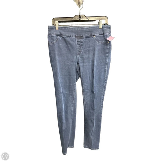 Jeans Skinny By Chicos In Blue Denim, Size: 4