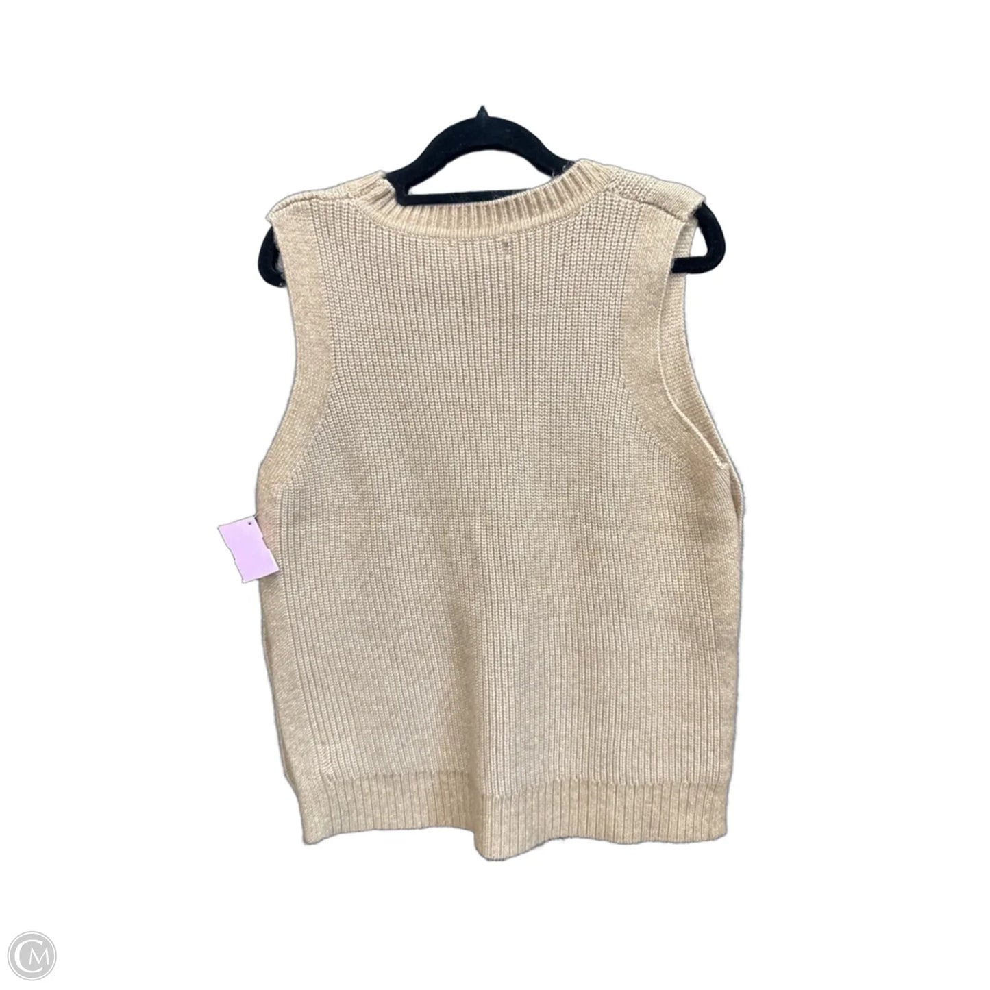 Sweater Short Sleeve By Rachel Roy In Tan, Size: S
