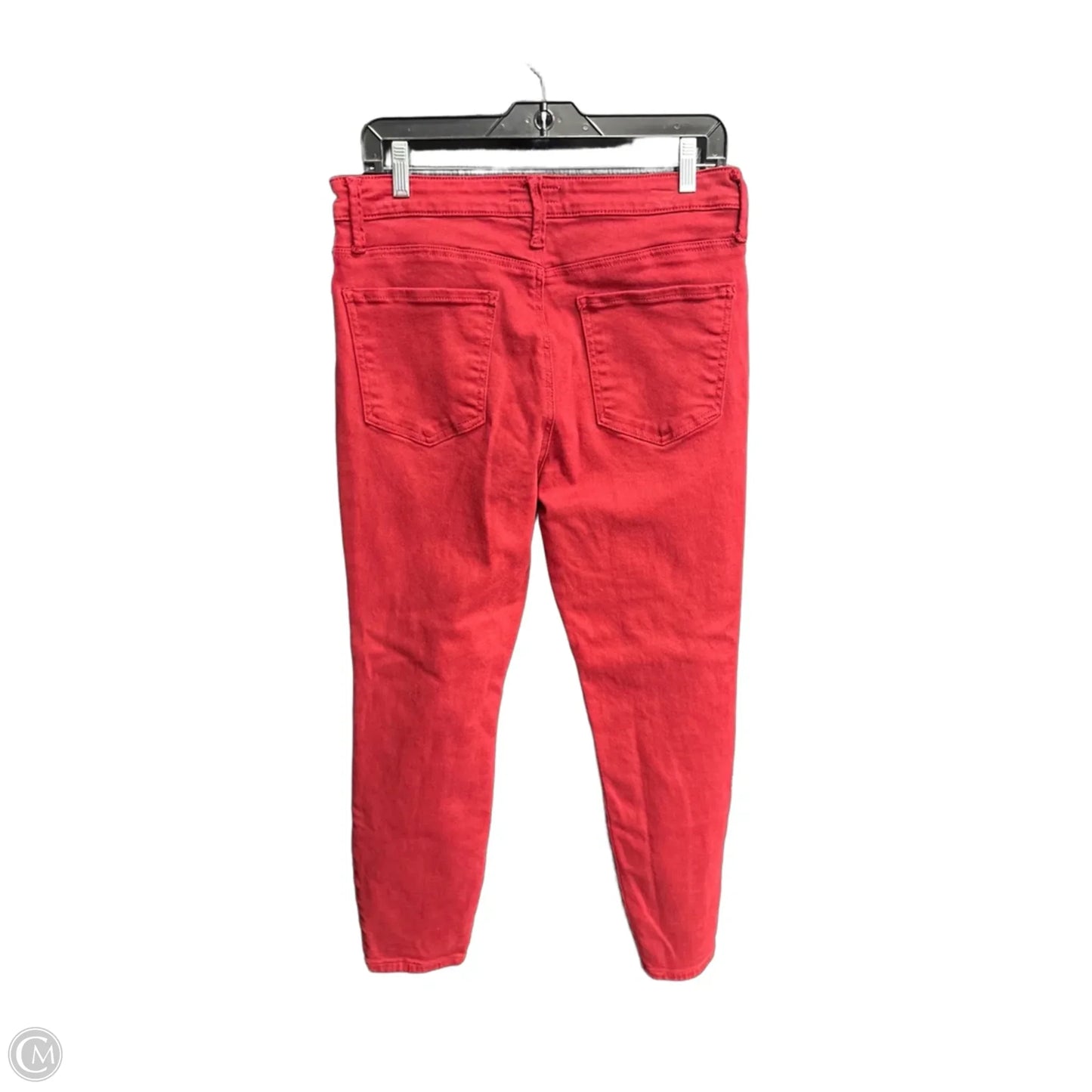 Jeans Skinny By Kut In Red Denim, Size: 10