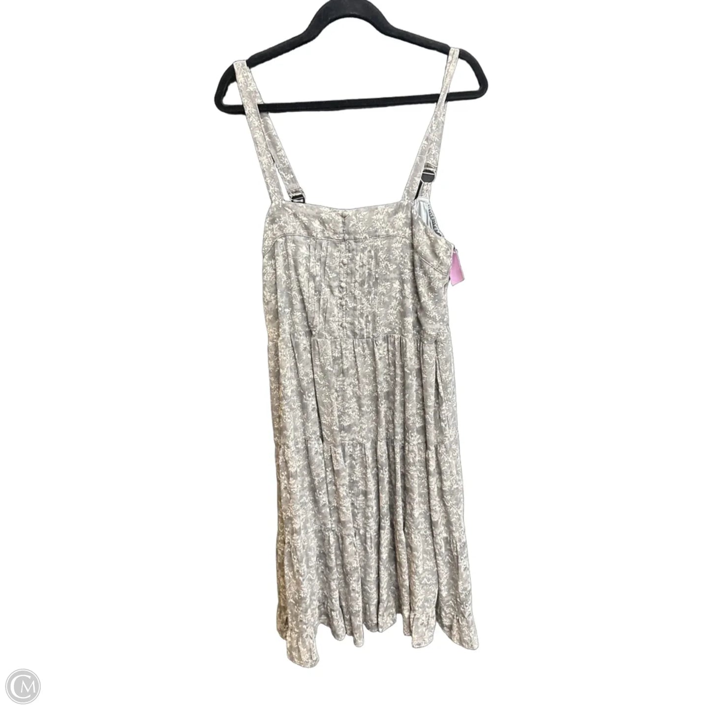 Dress Casual Maxi By Entro In Grey, Size: M