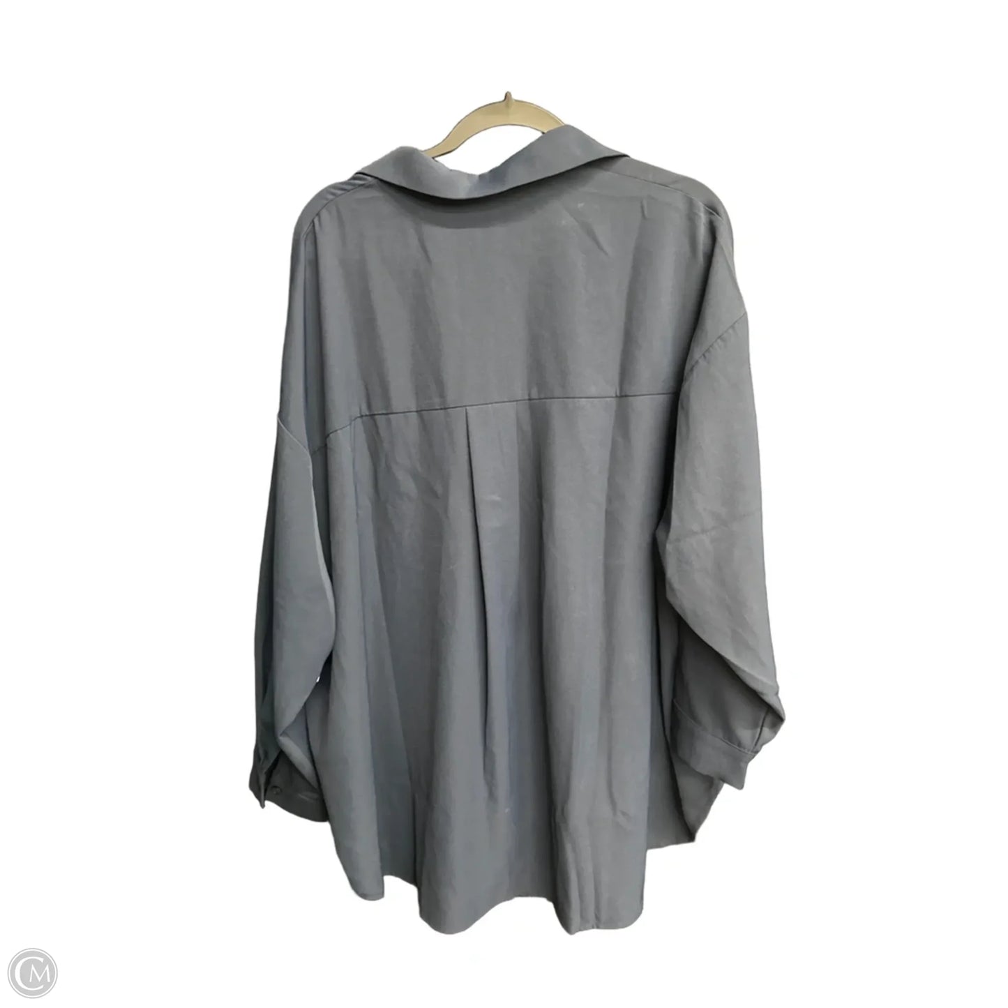 Top Long Sleeve By Andree By Unit In Navy, Size: M