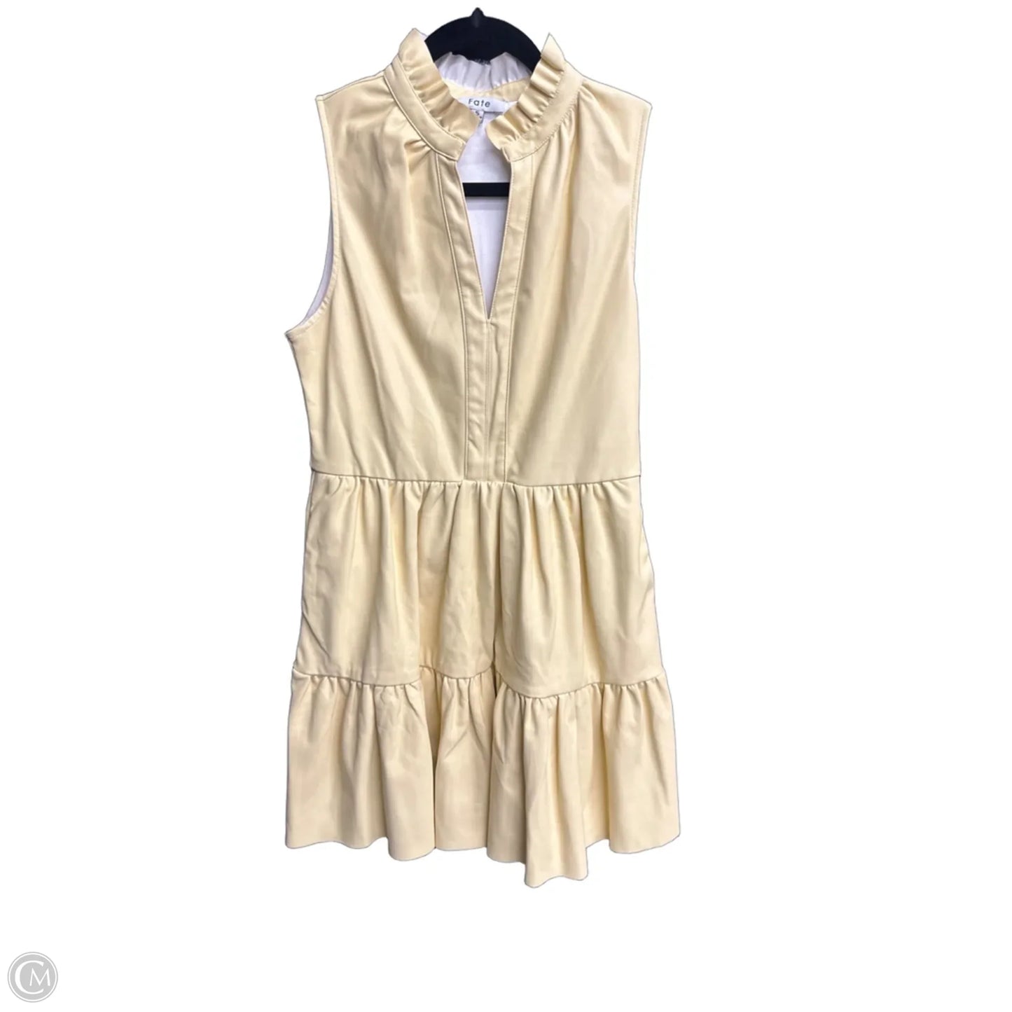 Dress Casual Short By Fate In Yellow, Size: S