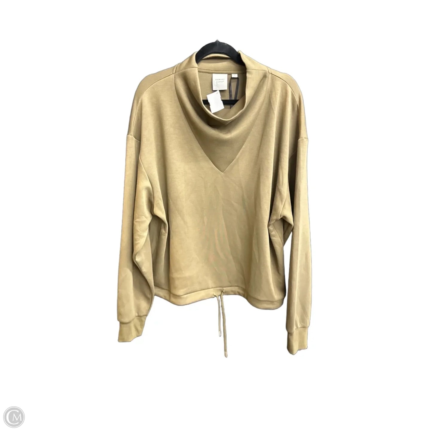 Athletic Sweatshirt Collar By Varley In Green, Size: L