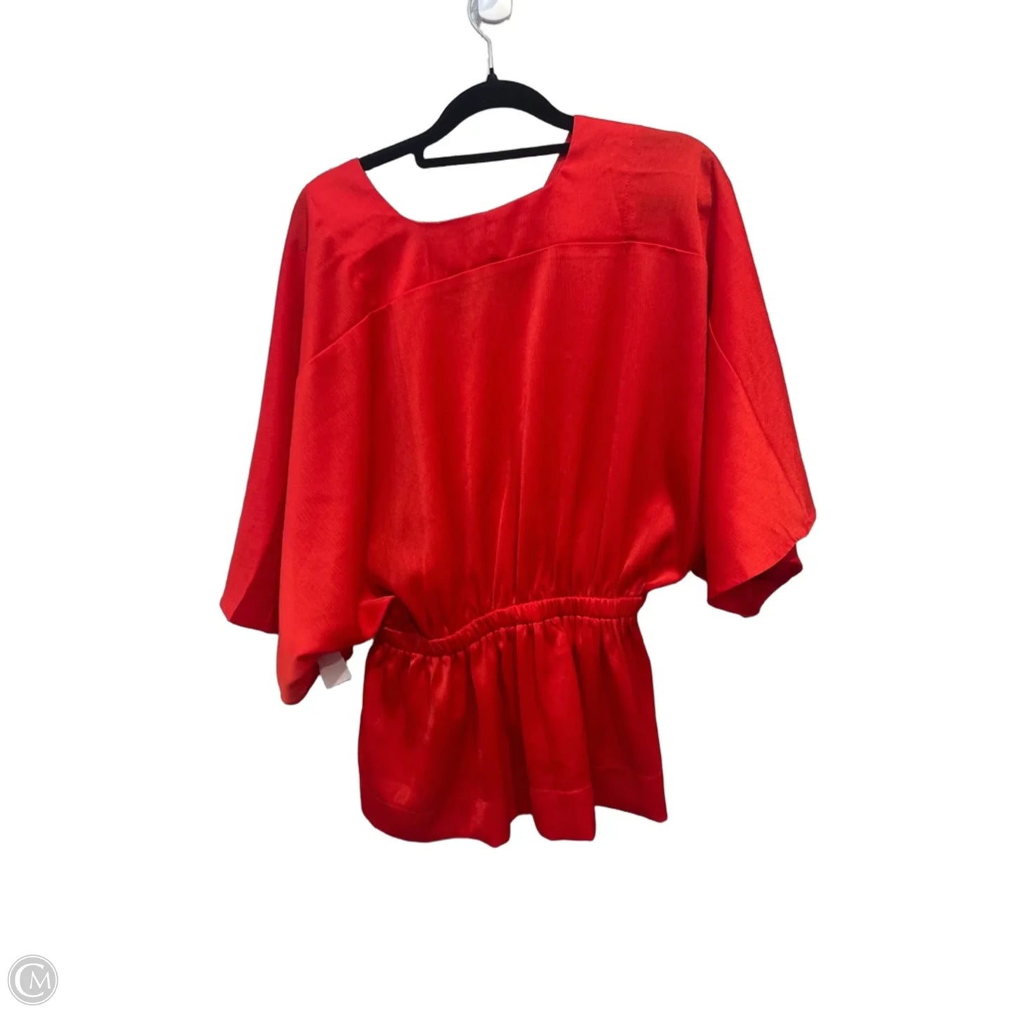 Top Short Sleeve By Mittoshop In Red, Size: S