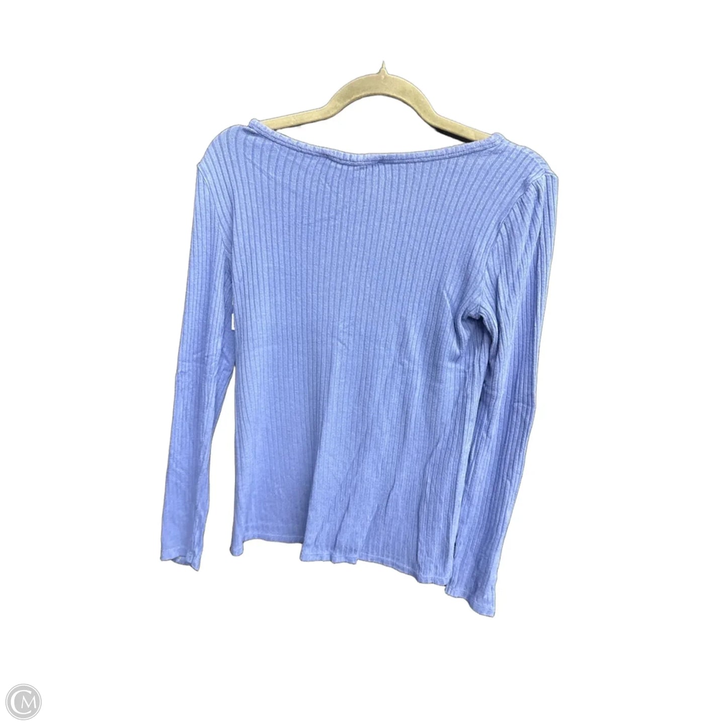 Top Long Sleeve By Loft In Blue, Size: Xs
