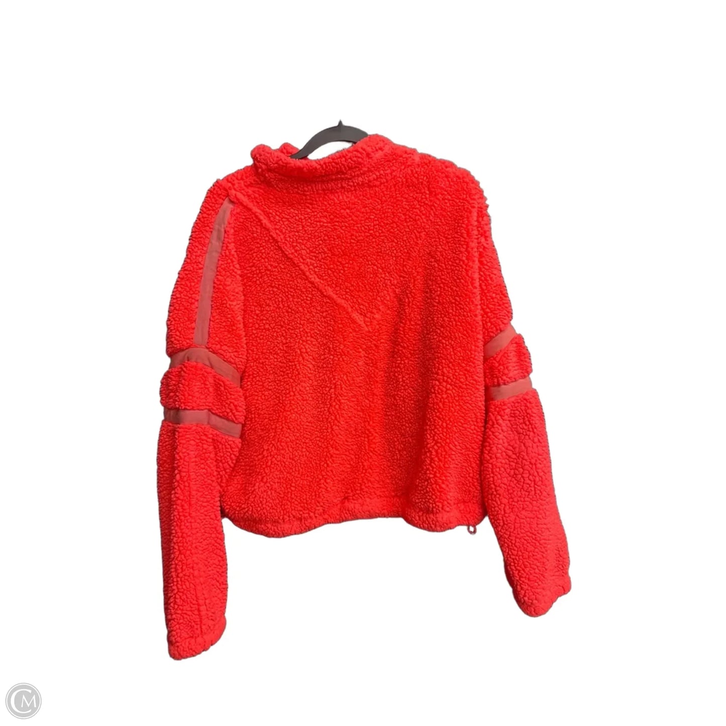 Athletic Sweatshirt Collar By Free People In Coral, Size: L