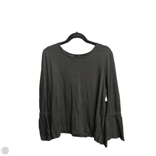 Top Long Sleeve By Ann Taylor In Black, Size: L