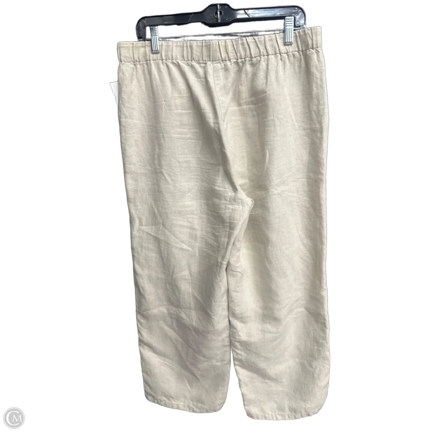 Pants Linen By Eileen Fisher In Beige, Size: 10