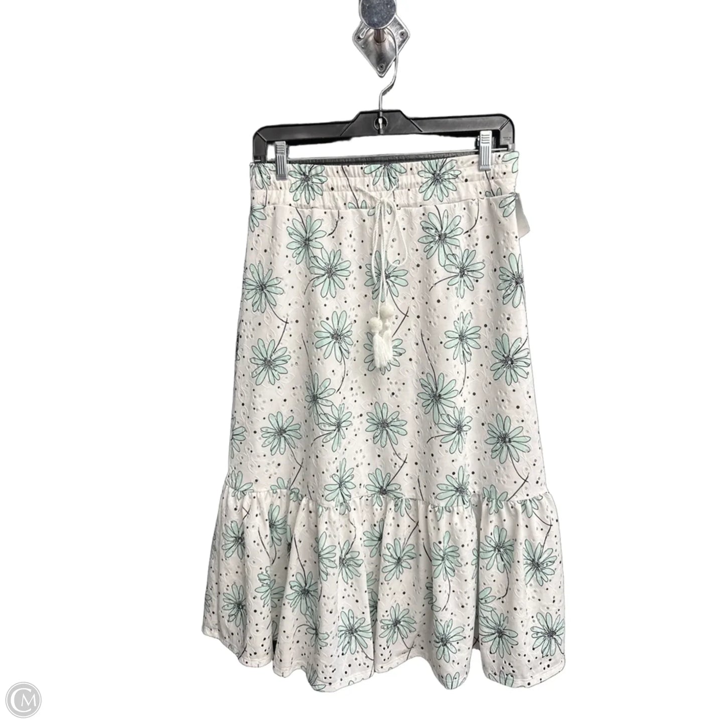 Skirt Midi By Cato In Floral Print, Size: 6