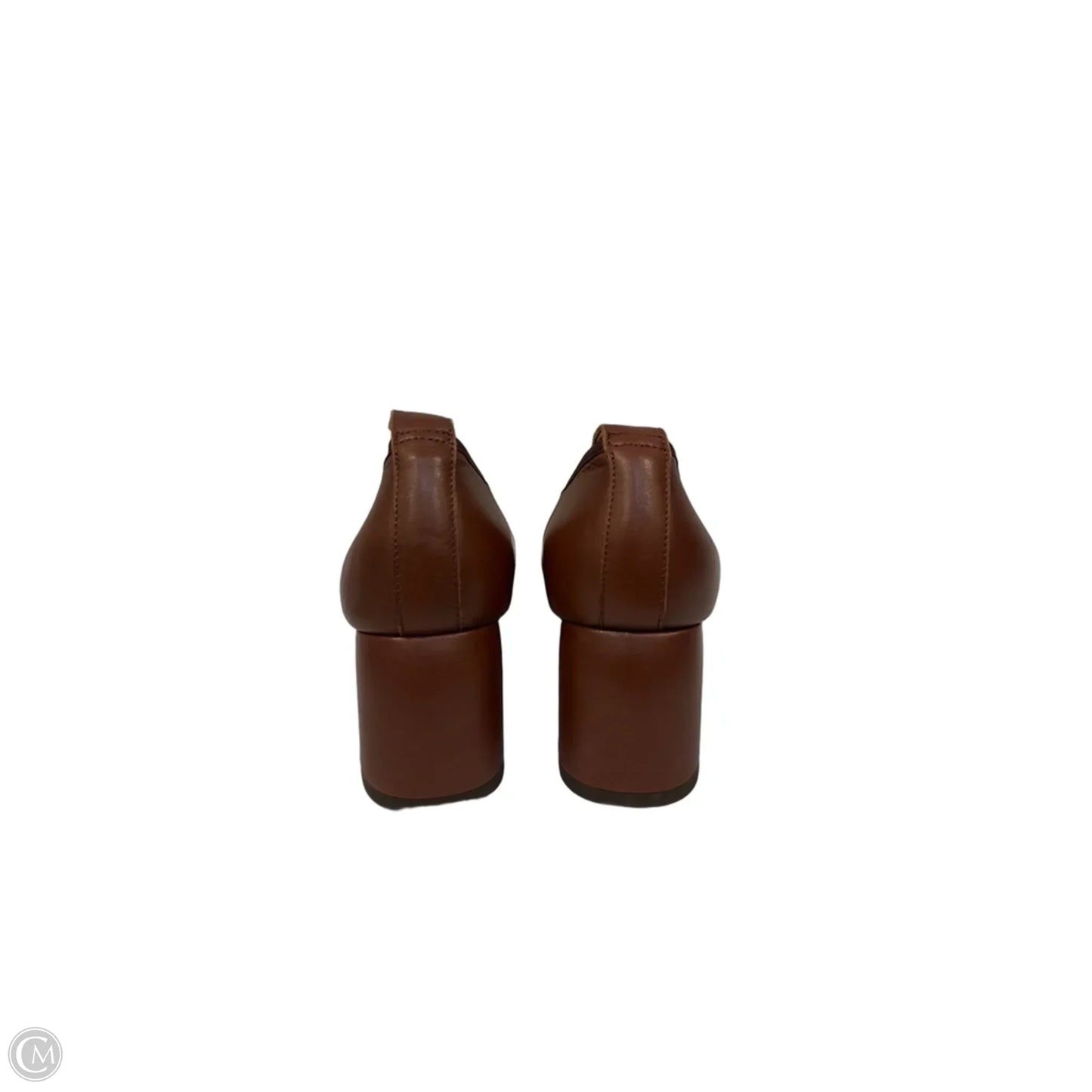 Shoes Heels Block By Clothes Mentor In Brown, Size: 9