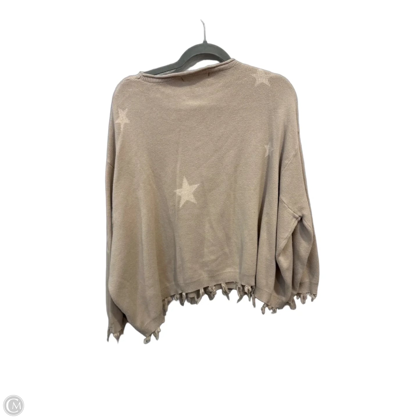 Sweater By Clothes Mentor In Cream, Size: M