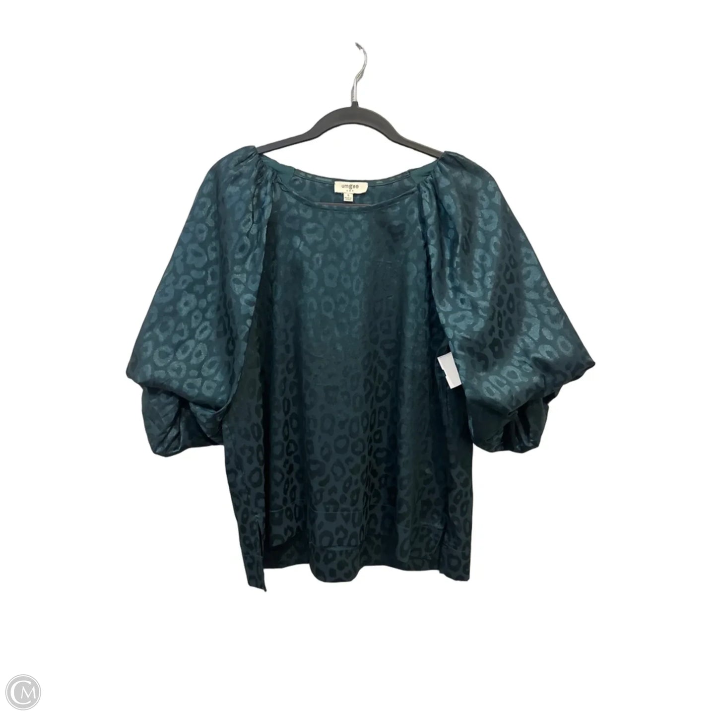 Top Short Sleeve By Umgee In Green, Size: S